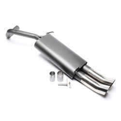 TA-TECHNIX sport hátsó kipufogódob VW Polo 9N-hez, 2× 76 mm DTM