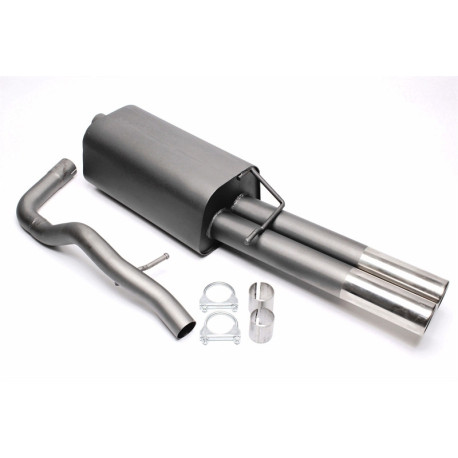 TA Technix KIPUFOGÓRENDSZER TA-TECHNIX sport hátsó kipufogódob VW Bora Variant 1J 1998-2005-höz, 2× 76 mm | race-shop.hu