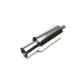 Univerzális kipufogo hangtompító TA Technix TA-TECHNIX univerzális rozsdamentes hátsó kipufogódob (kerek, egyenes vágás), 100 mm | race-shop.hu