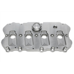 TA-TECHNIX alumínium szelepfedél VW Scirocco (13) 2.0 TFSI EA113-hoz, ezüst