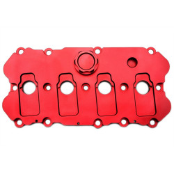 TA-TECHNIX alumínium szelepfedél Seat Altea (5P) 2.0 TFSI EA113-hoz, piros