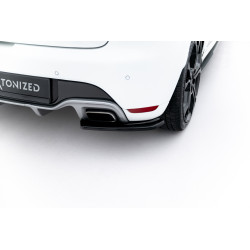 MAXTON DESIGN hátsó oldalsó splitterek Renault Clio RS Mk4-hez, fényes fekete