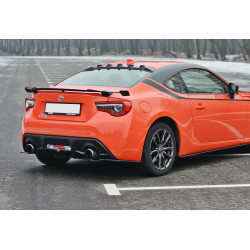 MAXTON DESIGN hátsó oldalsó splitterek Toyota GT86 Facelift-hez, fényes fekete, V1
