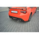 New MAXTON DESIGN hátsó oldalsó splitterek Toyota GT86 Facelift-hez, fényes fekete, V1 | race-shop.hu