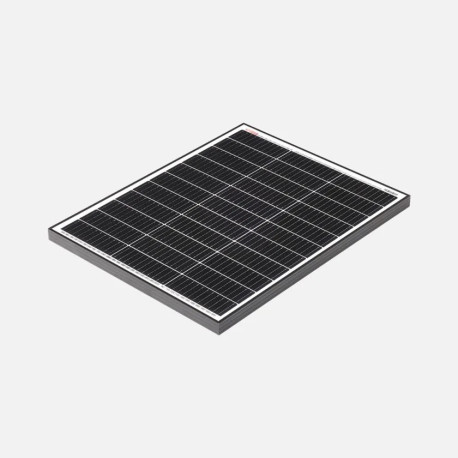 Akkumulátoros rendszerek, tápegységek és napelemek REDARC merev monokristályos napelem panel, 80 W, fekete keret | race-shop.hu