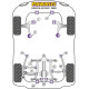 Poliuretán szilentblokkok POWERFLEX hátsó diffi szilent Subaru Legacy BL, BP (2003 - 2009) (Road) | race-shop.hu