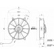 Ventillátorok 24V Univerzális elektromos ventillátor SPAL 280mm - nyomó, 24V | race-shop.hu
