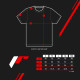 Pólók JR-Wheels JR-20 (T-Shirt) fekete | race-shop.hu
