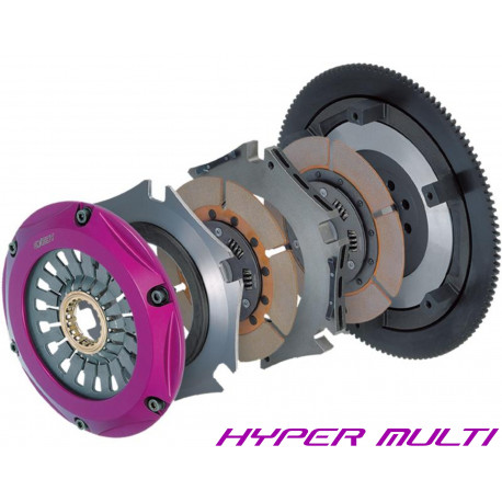 Kuplung és lendkerék Exedy Racing Kuplung szett Exedy Racing Hyper Multi Twin Cerametallic, rugós | race-shop.hu