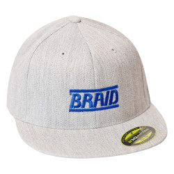 BRAID baseballsapka, világosszürke
