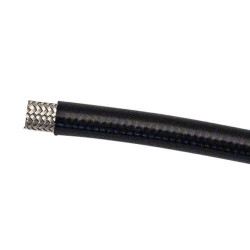 Teflon cső fonott roszdamentes és PVC védő felülettel AN4 (4,8mm)