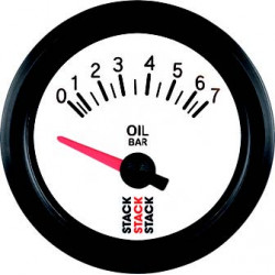 STACK óra- olajnyomás mérő 0-7bar ( elektromos )