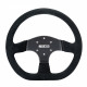Kormányok 3 küllős sportkormány Sparco R353, 330mm, velúr, 36mm mélység, fekete/ezüst | race-shop.hu