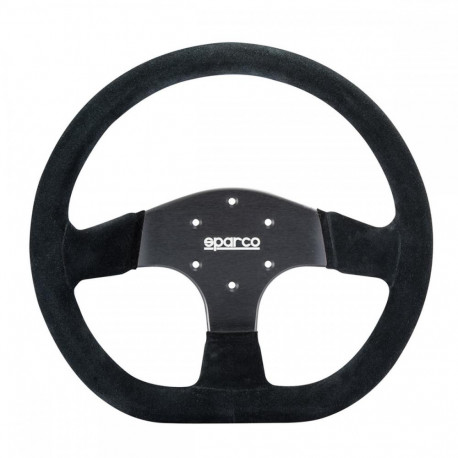 Kormányok 3 küllős sportkormány Sparco R353, 330mm, velúr, 36mm mélység, fekete/ezüst | race-shop.hu