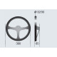 Kormányok 3 küllős sportkormány Sparco R368, 380mm, velúr, 65mm mélység, fekete/sárga | race-shop.hu