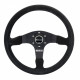 Kormányok 3 küllős sportkormány Sparco R375, 350mm, velúr, 36mm mélység, fekete | race-shop.hu