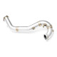 Down pipe, dump pipe RM MOTORS downpipe AUDI A4 A5 2.7 3.0 TDI B8-hoz, 76 mm | race-shop.hu