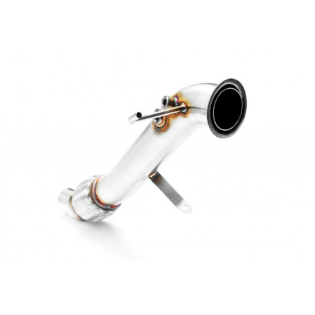Down pipe, dump pipe RM MOTORS downpipe BMW E87 118D 120D M47N2-höz, 55 mm | race-shop.hu