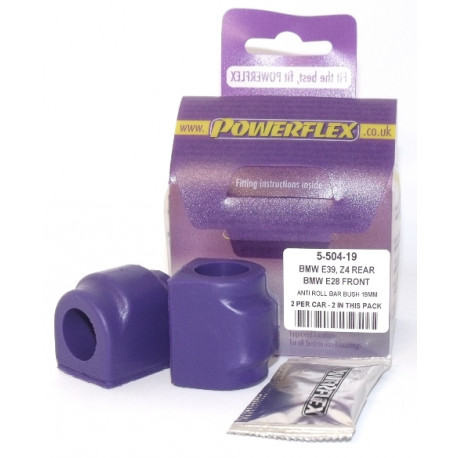 Poliuretán szilentblokkok Powerflex Hátsó stabilizátor szilent 19mm BMW E46 3 Series Compact | race-shop.hu