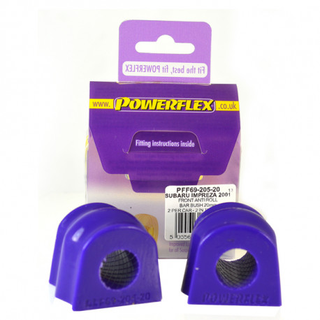 Poliuretán szilentblokkok Powerflex Első stabilizátor szilent Subaru Forester SG (2002 - 2008) | race-shop.hu
