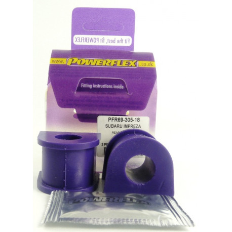 Impreza Turbo, WRX & STi GD,GG (2000 - 2007) Powerflex Hátsó stabilizátor szilent 18mm Subaru Impreza Turbo, WRX & STi GD,GG | race-shop.hu