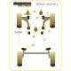 Megane II inc RS 225, R26 and Cup (2002-2008) Powerflex Felső jobb Motortartó-stabilizátor szilent betét Renault Megane II + RS 225, R26 és Cup | race-shop.hu