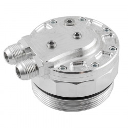 Olajszűrő sapka BMW M52/ M54,jeladók és olaj olajhűtő csatlakoztatására