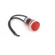 Figyelmeztető lámpák Piros LED 12V kontrol izzó 14mm | race-shop.hu