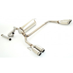 70mm Duplex Kipufogó Opel Cascada - engedéllyel ECE (881166TD-X)