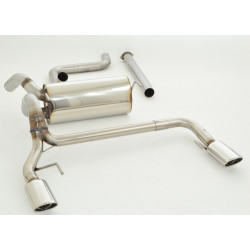 70mm Duplex Kipufogó Opel Astra J GTC - engedéllyel ECE (881171BTD-X)