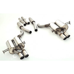 70mm Duplex Kipufogó BMW E39 - engedéllyel ECE (881319D-X)