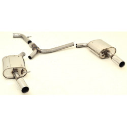 Duplex Sport Kipufogódob Ford Mondeo (BA7) - engedéllyel ECE (971226TD-X)