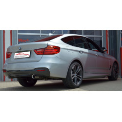 76mm Sport Kipufogódob- Duplex BMW 3er GT F34 - engedéllyel ECE (971367GAMD-X3-X)