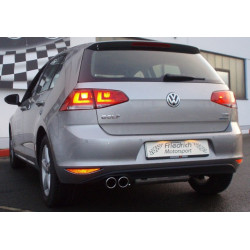 Sport Kipufogódob VW Golf VII - engedéllyel ECE (971450A-X)