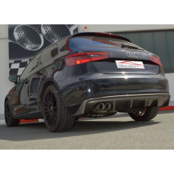 76mm Kipufogó Audi A3 8V 3-ajtós. FWD - engedéllyel ECE (981050A-X3-X)
