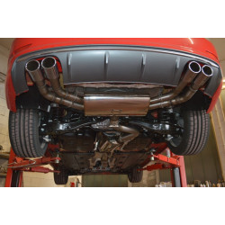 76mm Kipufogó rendszer- Duplex eredeti szelepvezérléssel Audi S3 8V sedan Quattro - engedéllyel ECE (991058SKL-X3-X)