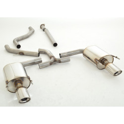 Gr.A Duplex Kipufogó Opel Insignia - engedéllyel ECE (991121-X)