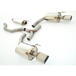 3"(76mm) Duplex Kipufogó Opel Vectra C - engedéllyel ECE (991175T-X3-X)