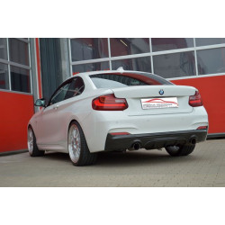 76mm Kipufogó rendszer- Duplex BMW 2er F22/F23 - engedéllyel ECE (991356M-X3-X)