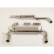 Friedrich Motorsport Kipufogórendszer 3"(76mm) Duplex Kipufogó VW Golf IV - engedéllyel ECE (991428RLD-X3-X) | race-shop.hu
