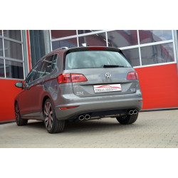 76mm Kipufogó rendszer- Duplex VW Golf VII Sportsvan - engedéllyel ECE (991450A-X3-X)