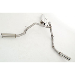 Gruppe A Sidepipe Duplex Kipufogó Isuzu D-Max TFS - engedéllyel ECE (991760SP-X)