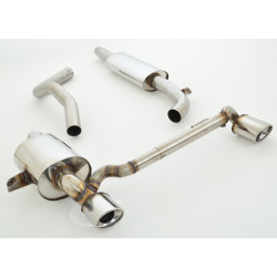 3"(76mm) Duplex Kipufogó Renault Megane III - engedéllyel ECE (991911-X3-X)