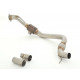 Mustang 76mm Downpipe 200CPSI sport katalizátor Ford Mustang Coupe a Cabrio (981206T-X3-DPKAHJS) | race-shop.hu