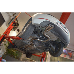 76mm Kipufogó VW Beetle 5C a Cabrio inkl. Dune - engedéllyel ECE (981449A-X3-X)