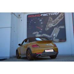 Gr.A Duplex Kipufogó (rozsdamentes acél) - engedéllyel ECE VW Beetle (991449A-X)