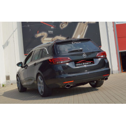 76mm Kipufogó rendszer- Duplex Opel Astra K Sports Tourer - engedéllyel ECE (991186AT-X3-X)