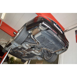 2x76mm Sport Kipufogódob- Duplex Mercedes R231 SL-Klasse Roadster - engedéllyel ECE (971630D-X3)