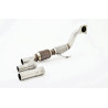 76mm Downpipe 200CPSI sport katalizátor VW Polo 6R WRC