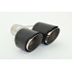 Két kimenettel Kipufogóvég Carbon 2x100mm (bal) (ER-CB09A) | race-shop.hu